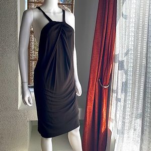 Diane Von Furstenberg brown dress.  Used but in good condition. Size 10